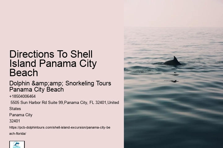 Shell Island Panama City Beach Tours